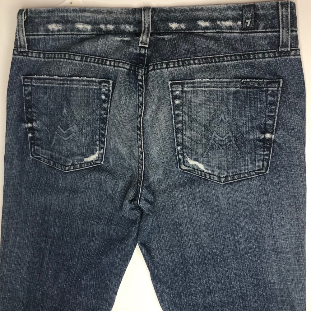 7 for all mankind A packet distress vintage Boston - Picture 7 of 8